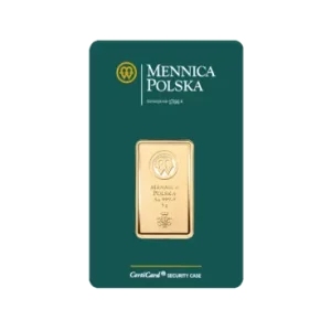 Sztabka złota Mennica Polska S. A. - 5g