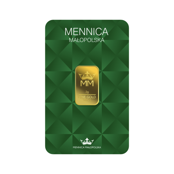 Sztabka Złota 2 g